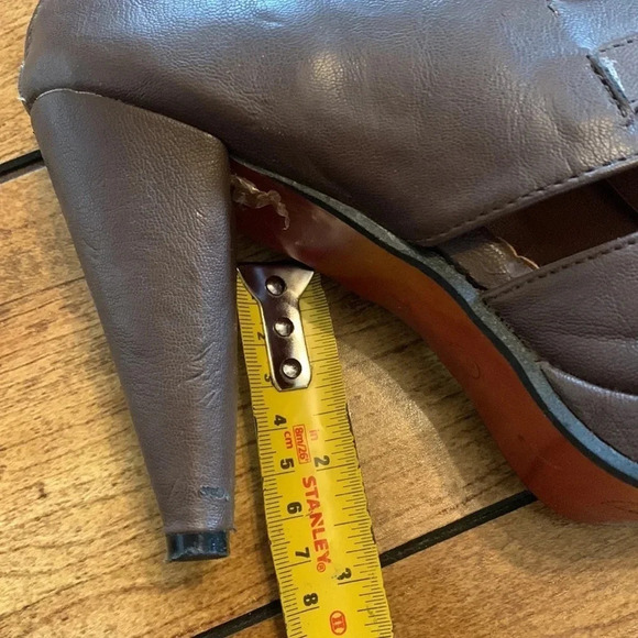 Open toe heel booties - Picture 7 of 8